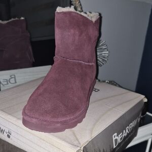 BearPaw Women's Winter Boots - Deep Burgundy